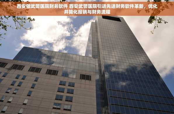 西安做武警医院财务软件 西安武警医院引进先进财务软件革新，优化并简化报销与财务流程