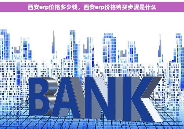 西安erp价格多少钱，西安erp价格购买步骤是什么