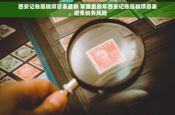 西安记账报税项目表最新 掌握最新年西安记账报税项目表，避免税务风险