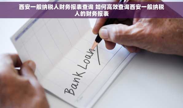 西安一般纳税人财务报表查询 如何高效查询西安一般纳税人的财务报表
