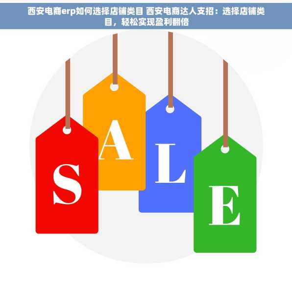 西安电商erp如何选择店铺类目 西安电商达人支招：选择店铺类目，轻松实现盈利翻倍