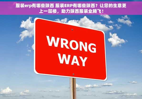 服装erp有哪些陕西 服装ERP有哪些陕西？让您的生意更上一层楼，助力陕西服装业腾飞！