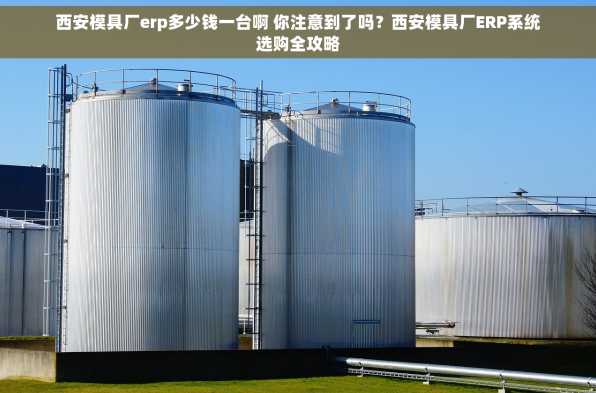 西安模具厂erp多少钱一台啊 你注意到了吗？西安模具厂ERP系统选购全攻略