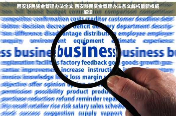 西安移民资金管理办法全文 西安移民资金管理办法条文解析最新权威解读