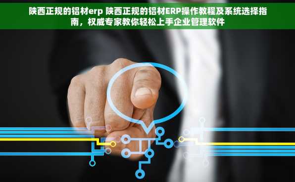 陕西正规的铝材erp 陕西正规的铝材ERP操作教程及系统选择指南，权威专家教你轻松上手企业管理软件