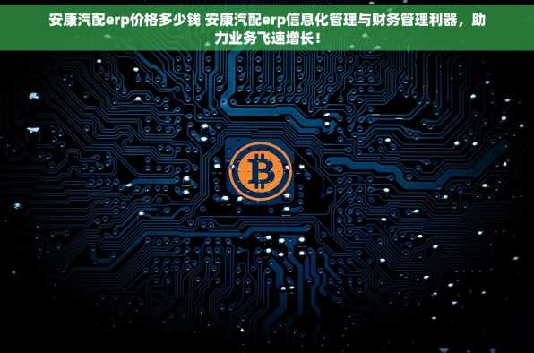 安康汽配erp价格多少钱 安康汽配erp信息化管理与财务管理利器，助力业务飞速增长！