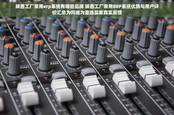 陕西工厂常用erp系统有哪些品牌 陕西工厂常用ERP系统优势与用户评价汇总为何成为首选买家真实反馈
