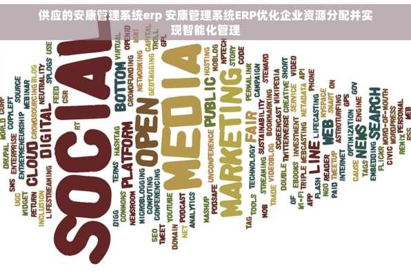 供应的安康管理系统erp 安康管理系统ERP优化企业资源分配并实现智能化管理