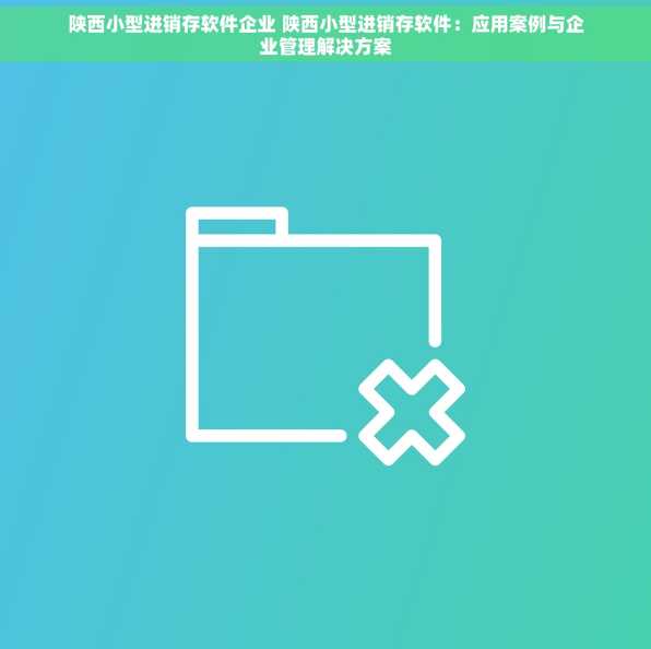 陕西小型进销存软件企业 陕西小型进销存软件：应用案例与企业管理解决方案