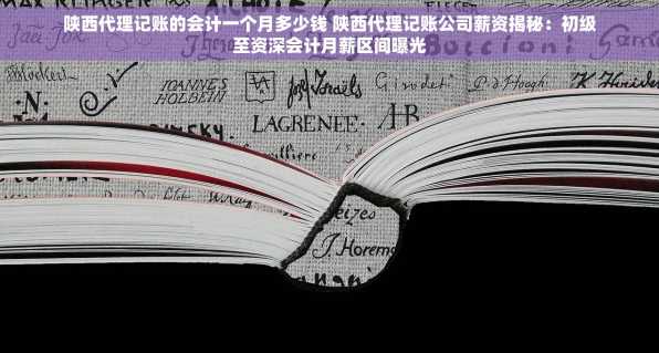 陕西代理记账的会计一个月多少钱 陕西代理记账公司薪资揭秘：初级至资深会计月薪区间曝光