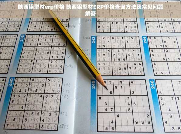 陕西铝型材erp价格 陕西铝型材ERP价格查询方法及常见问题解答