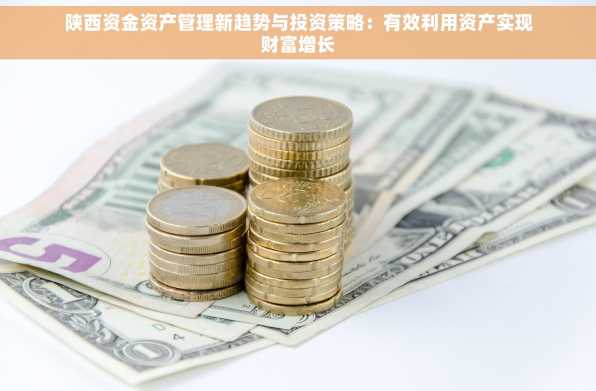 陕西资金资产管理新趋势与投资策略：有效利用资产实现财富增长