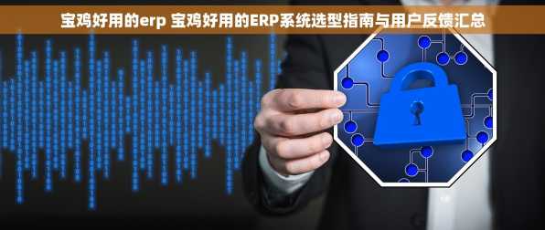 宝鸡好用的erp 宝鸡好用的ERP系统选型指南与用户反馈汇总