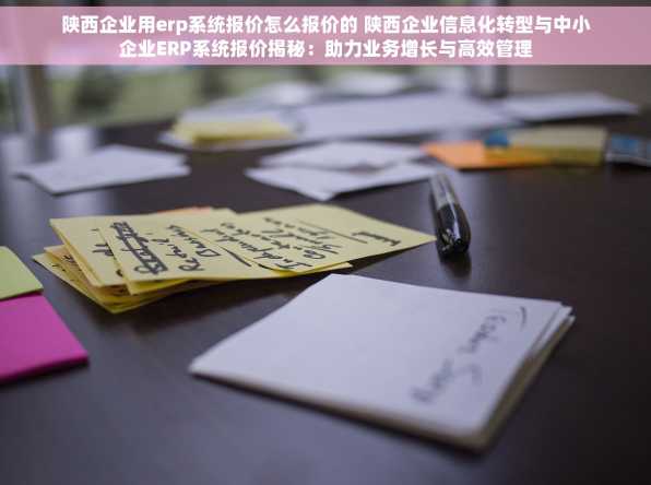 陕西企业用erp系统报价怎么报价的 陕西企业信息化转型与中小企业ERP系统报价揭秘：助力业务增长与高效管理