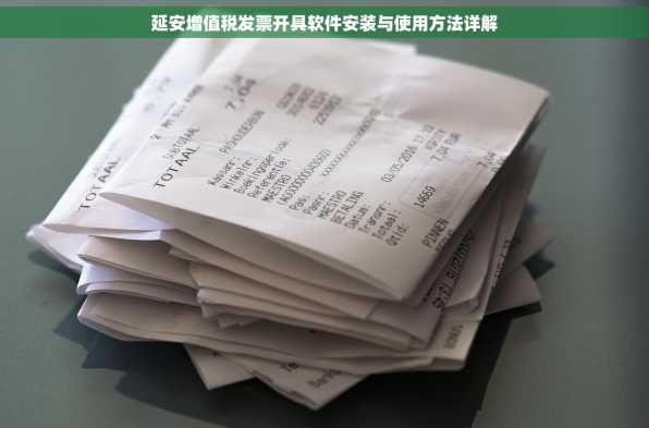 延安增值税发票开具软件安装与使用方法详解