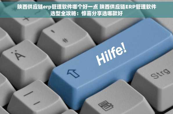 陕西供应链erp管理软件哪个好一点 陕西供应链ERP管理软件选型全攻略：惊喜分享选哪款好