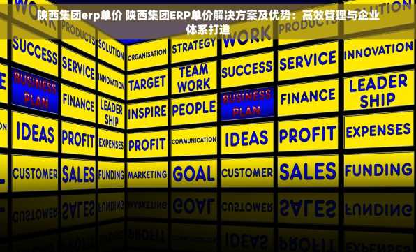 陕西集团erp单价 陕西集团ERP单价解决方案及优势：高效管理与企业体系打造
