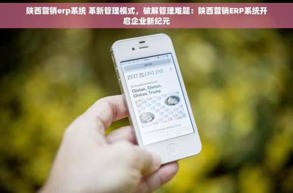 陕西营销erp系统 革新管理模式，破解管理难题：陕西营销ERP系统开启企业新纪元