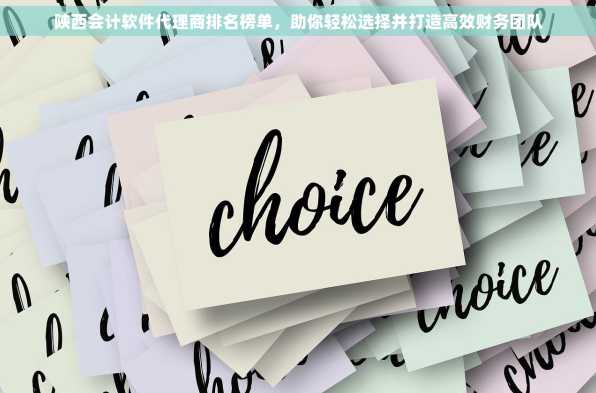 陕西会计软件代理商排名榜单，助你轻松选择并打造高效财务团队