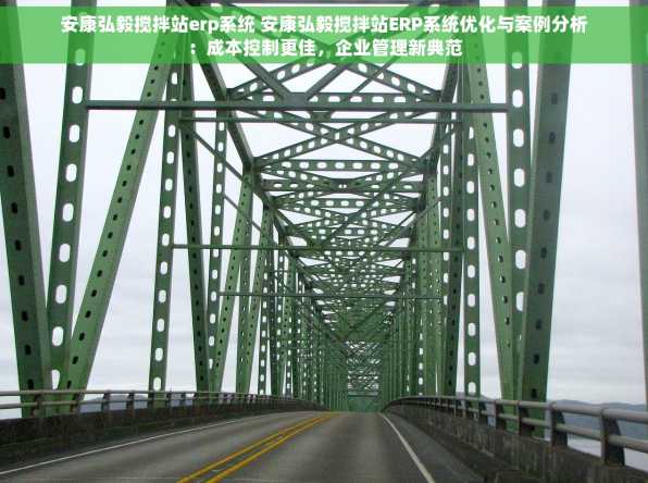 安康弘毅搅拌站erp系统 安康弘毅搅拌站ERP系统优化与案例分析：成本控制更佳，企业管理新典范