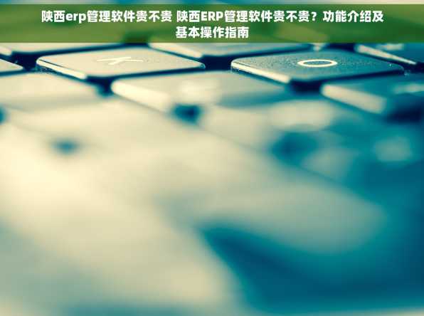 陕西erp管理软件贵不贵 陕西ERP管理软件贵不贵？功能介绍及基本操作指南