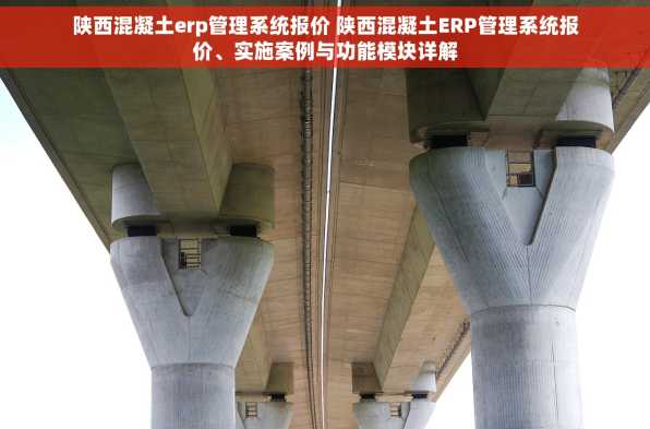 陕西混凝土erp管理系统报价 陕西混凝土ERP管理系统报价、实施案例与功能模块详解