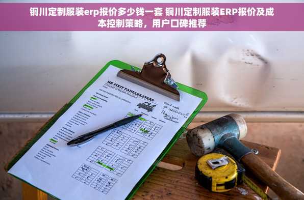 铜川定制服装erp报价多少钱一套 铜川定制服装ERP报价及成本控制策略，用户口碑推荐