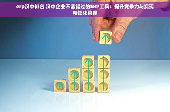 erp汉中排名 汉中企业不容错过的ERP工具：提升竞争力与实现精细化管理