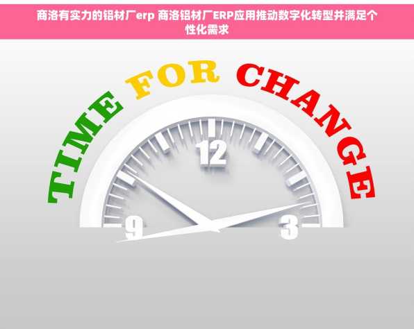 商洛有实力的铝材厂erp 商洛铝材厂ERP应用推动数字化转型并满足个性化需求