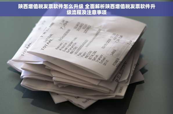 陕西增值税发票软件怎么升级 全面解析陕西增值税发票软件升级流程及注意事项