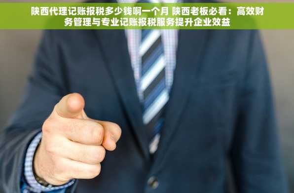 陕西代理记账报税多少钱啊一个月 陕西老板必看：高效财务管理与专业记账报税服务提升企业效益