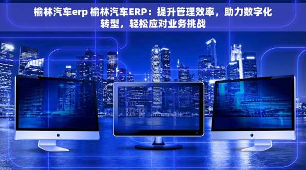 榆林汽车erp 榆林汽车ERP：提升管理效率，助力数字化转型，轻松应对业务挑战