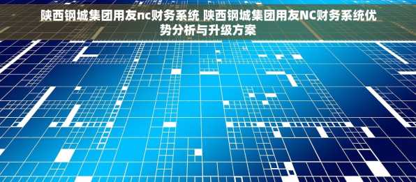 陕西钢城集团用友nc财务系统 陕西钢城集团用友NC财务系统优势分析与升级方案