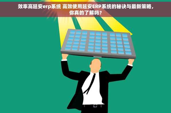 效率高延安erp系统 高效使用延安ERP系统的秘诀与最新策略，你真的了解吗？