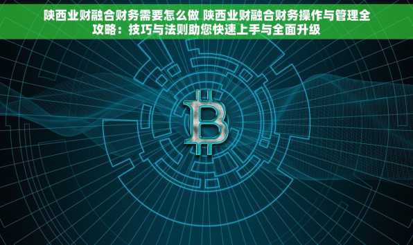 陕西业财融合财务需要怎么做 陕西业财融合财务操作与管理全攻略：技巧与法则助您快速上手与全面升级