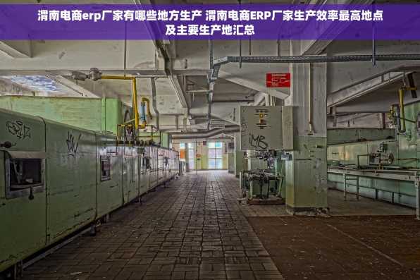 渭南电商erp厂家有哪些地方生产 渭南电商ERP厂家生产效率最高地点及主要生产地汇总