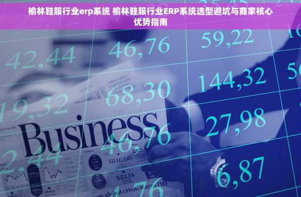 榆林鞋服行业erp系统 榆林鞋服行业ERP系统选型避坑与商家核心优势指南