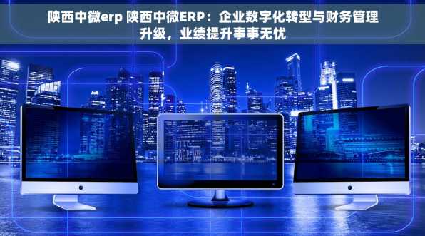 陕西中微erp 陕西中微ERP：企业数字化转型与财务管理升级，业绩提升事事无忧
