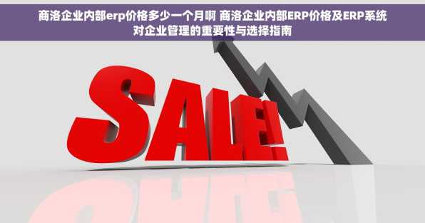商洛企业内部erp价格多少一个月啊 商洛企业内部ERP价格及ERP系统对企业管理的重要性与选择指南