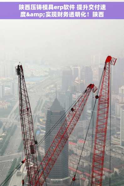 陕西压铸模具erp软件 提升交付速度&实现财务透明化！陕西压铸模具工厂必备的ERP软件