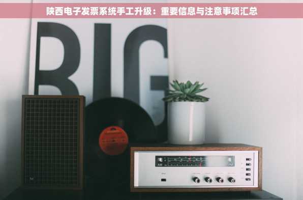 陕西电子发票系统手工升级：重要信息与注意事项汇总