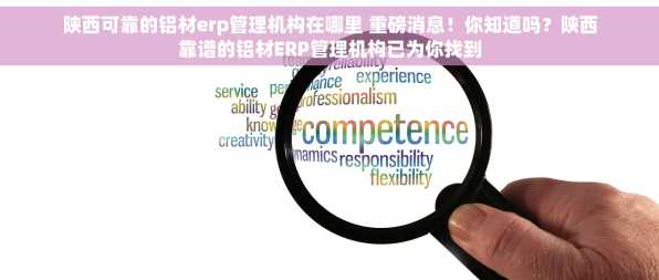 陕西可靠的铝材erp管理机构在哪里 重磅消息！你知道吗？陕西靠谱的铝材ERP管理机构已为你找到