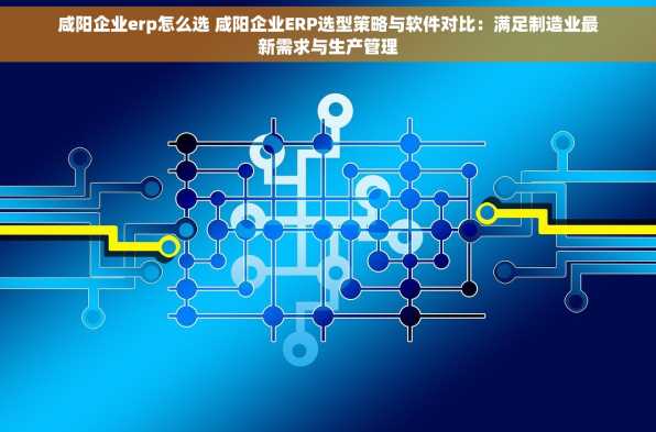 咸阳企业erp怎么选 咸阳企业ERP选型策略与软件对比：满足制造业最新需求与生产管理