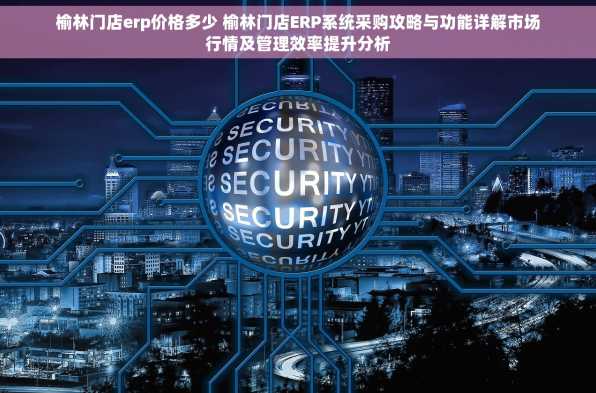 榆林门店erp价格多少 榆林门店ERP系统采购攻略与功能详解市场行情及管理效率提升分析