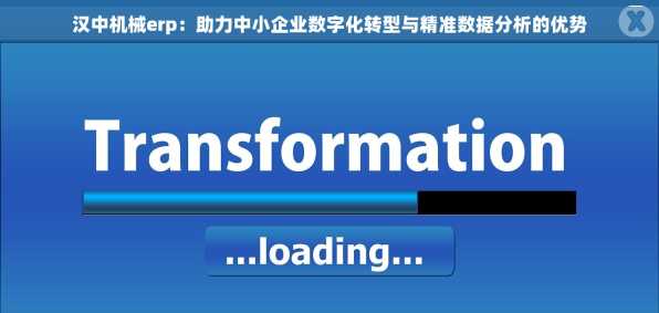 汉中机械erp：助力中小企业数字化转型与精准数据分析的优势
