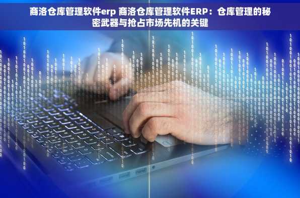商洛仓库管理软件erp 商洛仓库管理软件ERP：仓库管理的秘密武器与抢占市场先机的关键