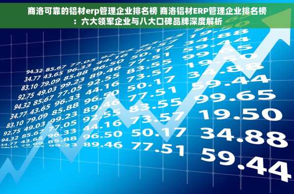 商洛可靠的铝材erp管理企业排名榜 商洛铝材ERP管理企业排名榜：六大领军企业与八大口碑品牌深度解析
