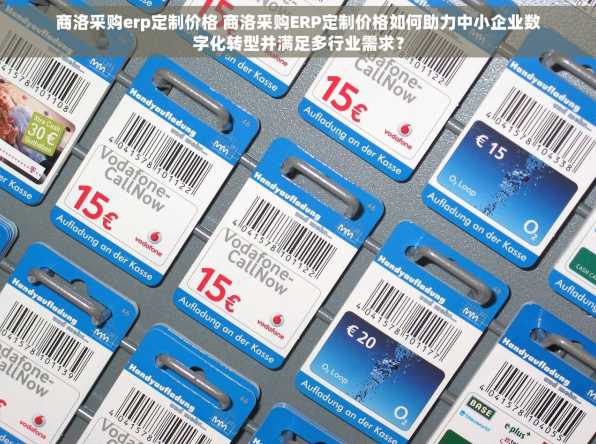 商洛采购erp定制价格 商洛采购ERP定制价格如何助力中小企业数字化转型并满足多行业需求？