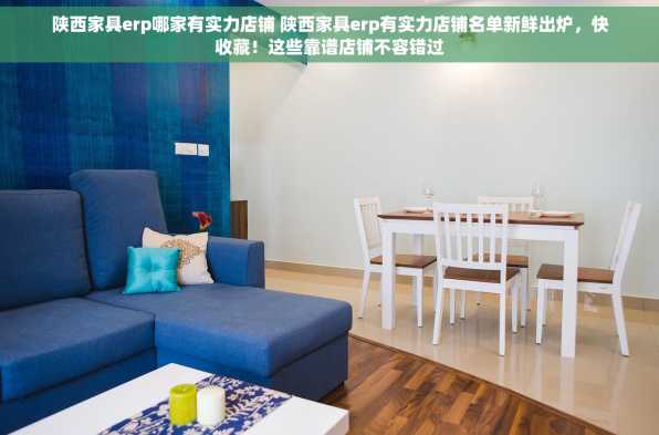 陕西家具erp哪家有实力店铺 陕西家具erp有实力店铺名单新鲜出炉，快收藏！这些靠谱店铺不容错过