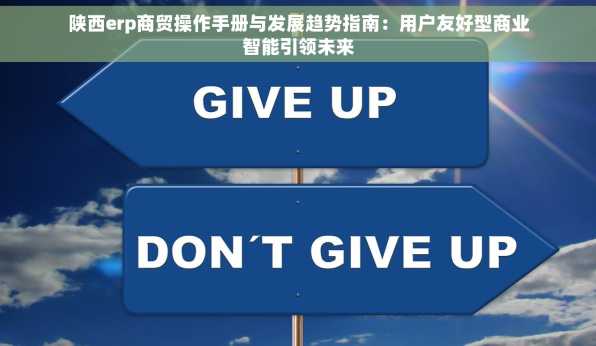 陕西erp商贸操作手册与发展趋势指南：用户友好型商业智能引领未来